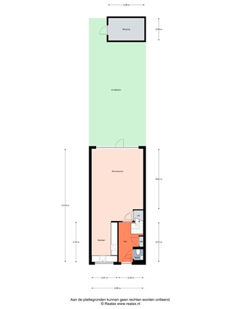 Floorplan - Boterbloem 12, 3751 DZ Bunschoten-Spakenburg
